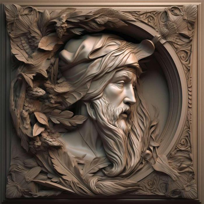 نموذج ثلاثي الأبعاد لآلة CNC 3D Art 